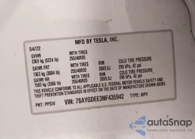 7SAYGDEE3NF435942: 43963525