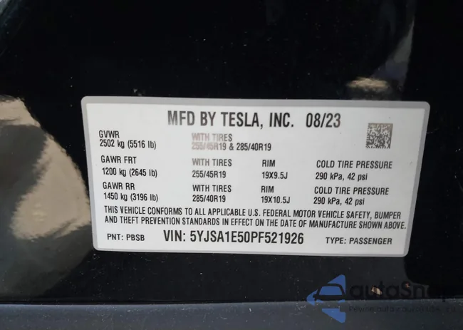 5YJSA1E50PF521926: 43963568