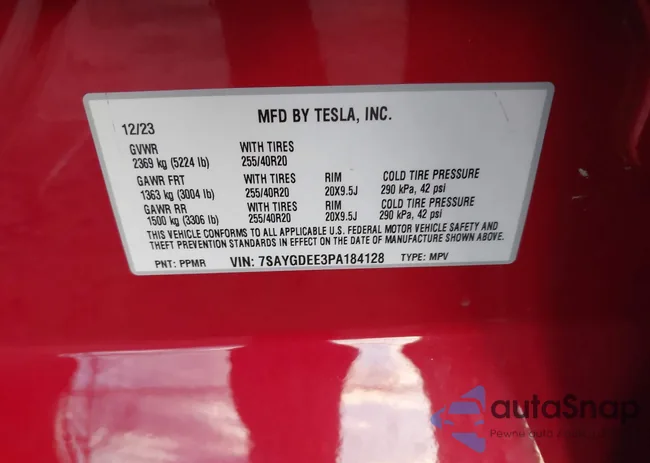 7SAYGDEE3PA184128: 43963668