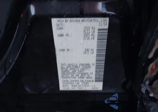 1N4AL3AP8FN362068: 43964913