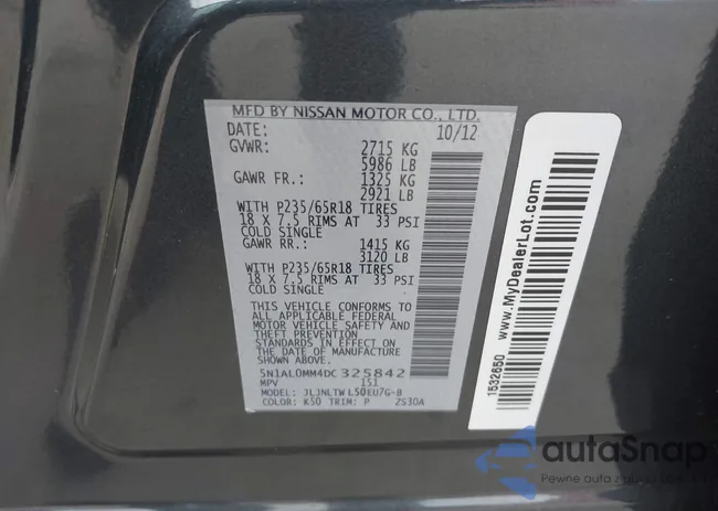 5N1AL0MM4DC325842: 43965279