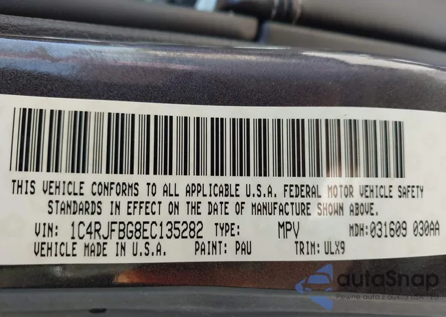 1C4RJFBG8EC135282: 43964577