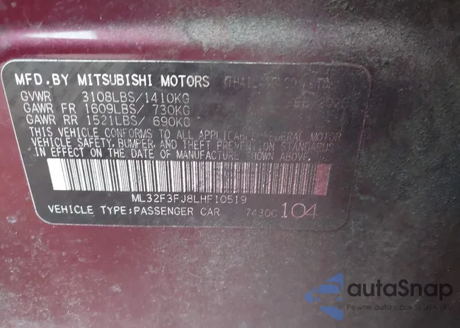 ML32F3FJ8LHF10519: 43964670