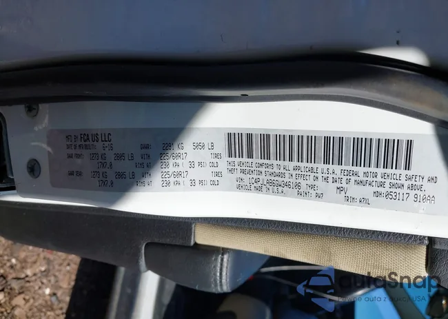 1C4PJLAB6GW346106: 43964739