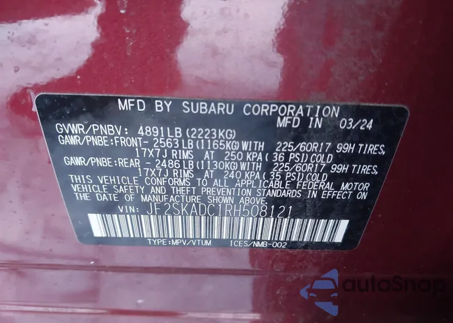 JF2SKADC1RH508121: 43966006