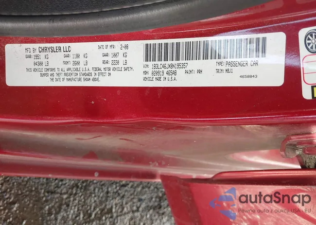 1B3LC46JX8N195357: 43966128