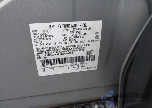 2FMPK3K90MBA59720: 43965414