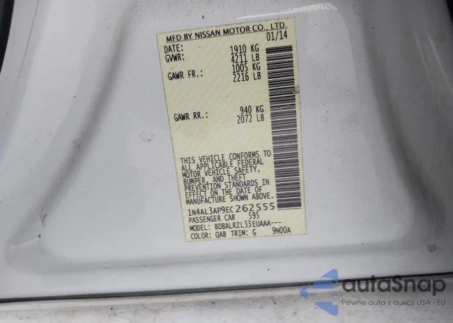 1N4AL3AP9EC262555: 43965469