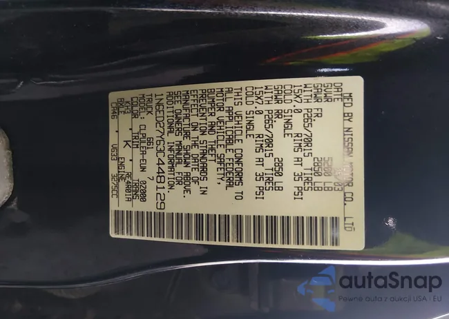 1N6ED27Y63C448129: 43965544