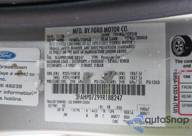 3FAHP07Z99R188247: 43965585