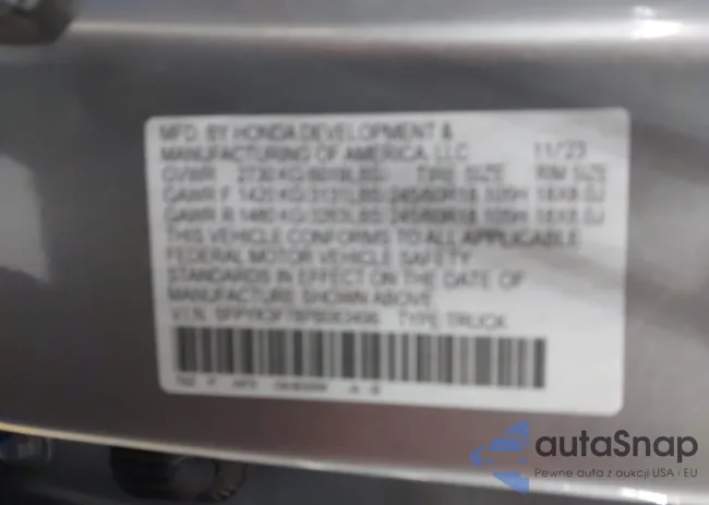 5FPYK3F78PB063496: 43965665