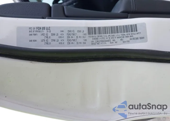 1C4RJFAG6HC644972: 43966989