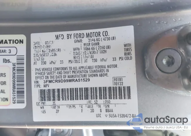 3FMCR9D99MRA51529: 43967241