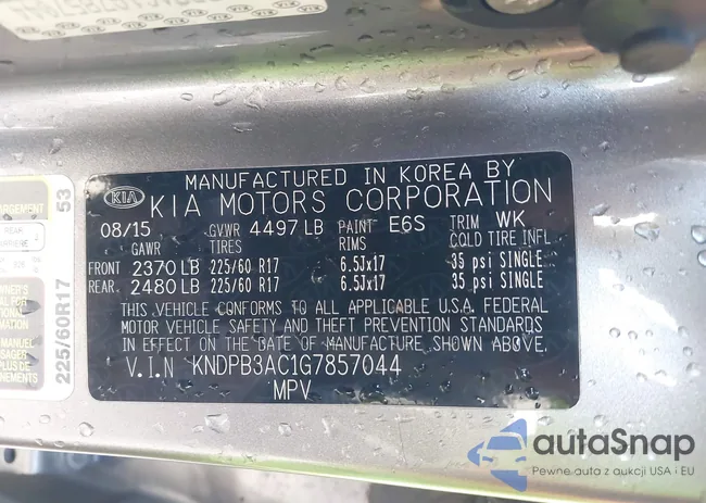 KNDPB3AC1G7857044: 43967326