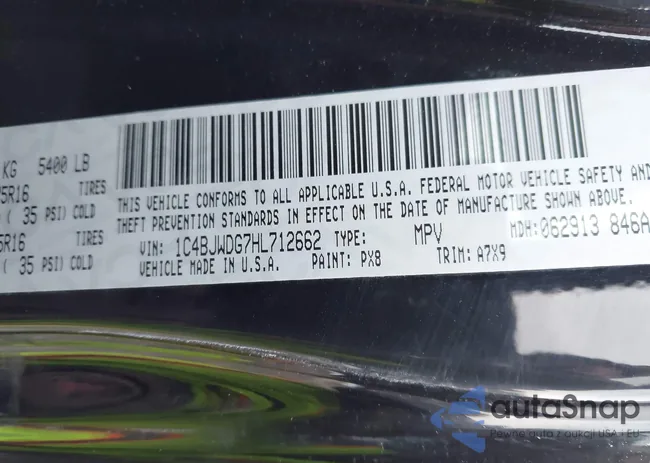 1C4BJWDG7HL712662: 43966359