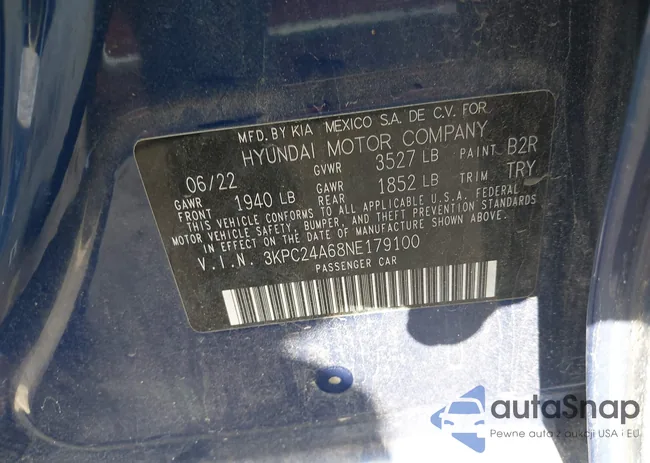 3KPC24A68NE179100: 43968033