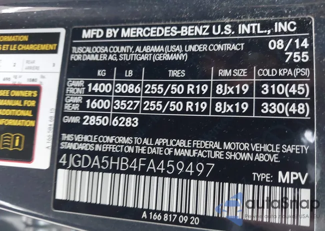 4JGDA5HB4FA459497: 43968230