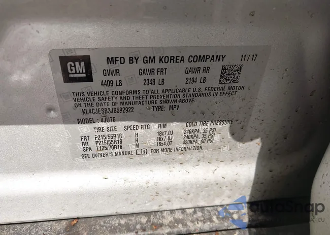 KL4CJESB3JB592922: 43967360