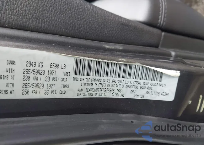 1C4RDHDG7KC622646: 43968960