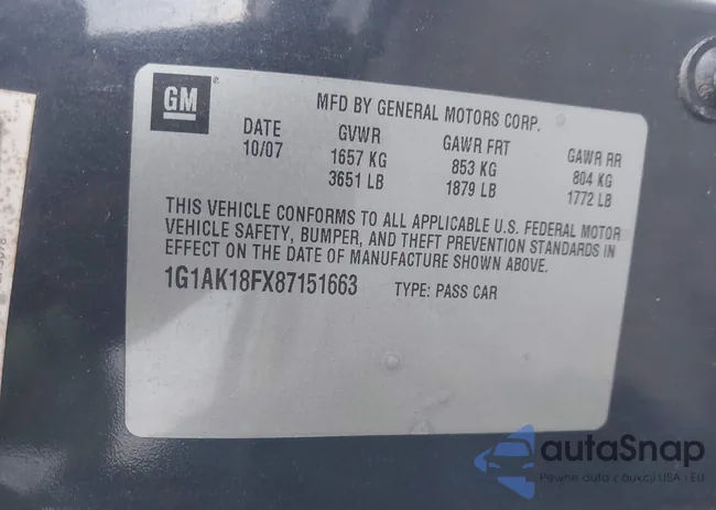 1G1AK18FX87151663: 43968359