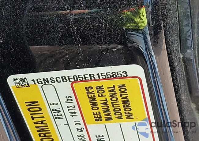 1GNSCBE05ER155853: 43968503