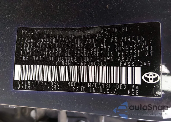 5YFB4MDE4RP080500: 43968535