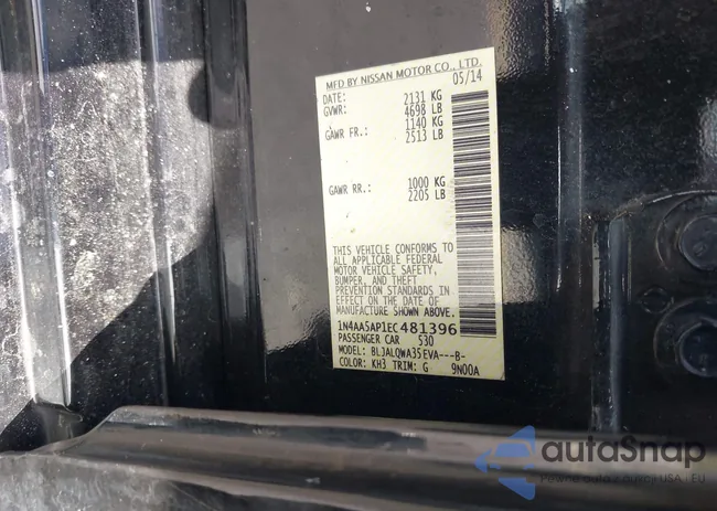 1N4AA5AP1EC481396: 43968551