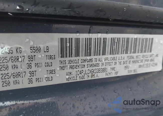 1C4PJLCX6KD383881: 43968678