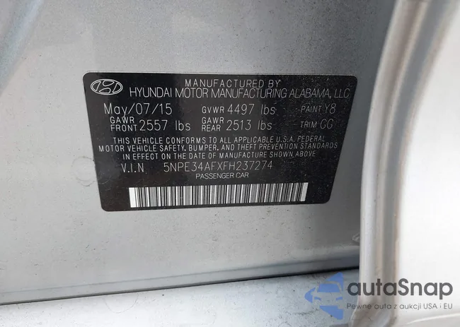 5NPE34AFXFH237274: 43969822