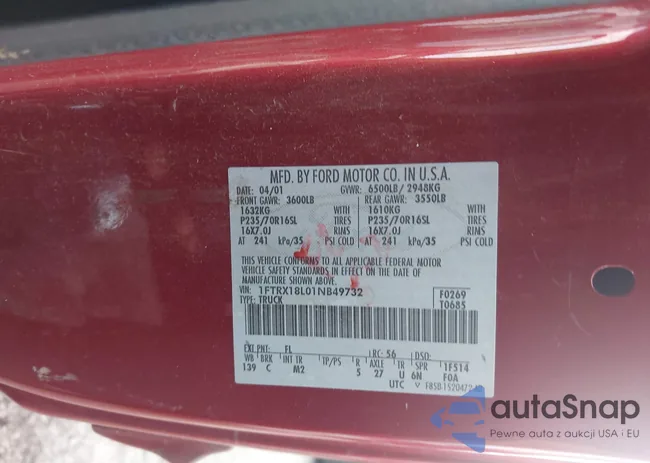 1FTRX18L01NB49732: 43969953