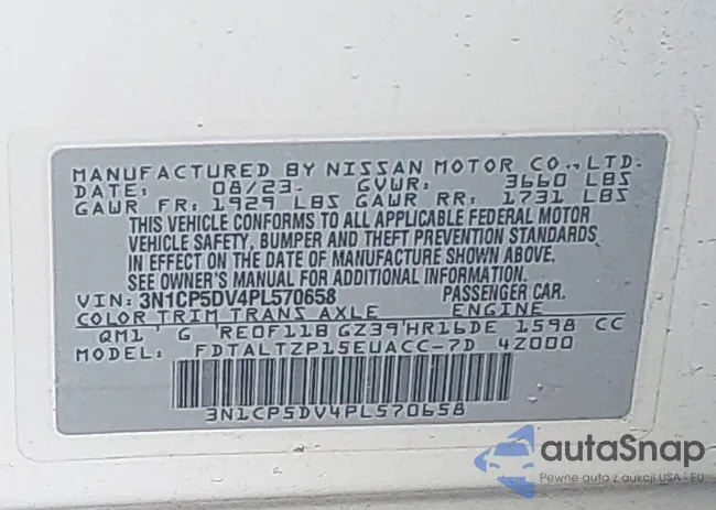 3N1CP5DV4PL570658: 43970062