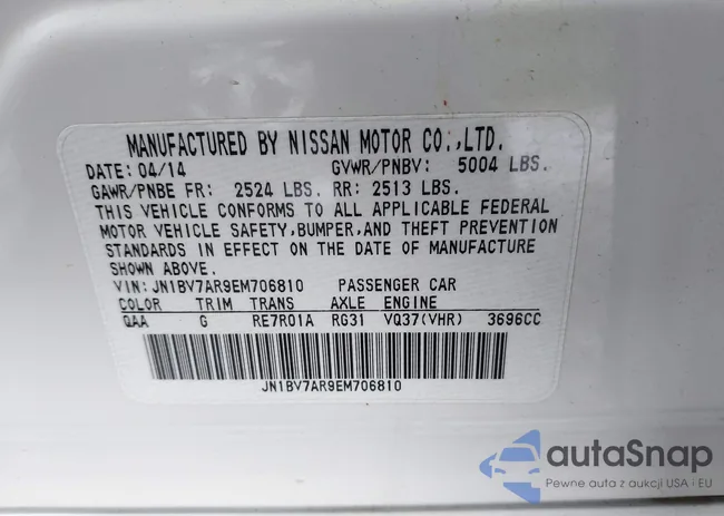 JN1BV7AR9EM706810: 43970169