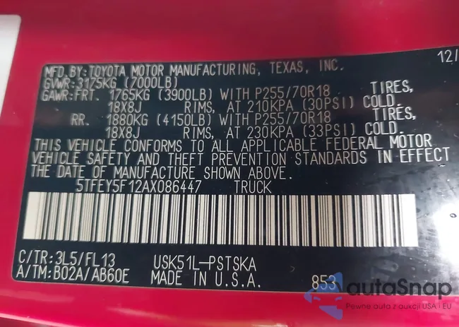 5TFEY5F12AX086447: 43969527