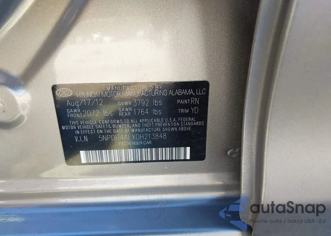 5NPDH4AEXDH213848: 43969710