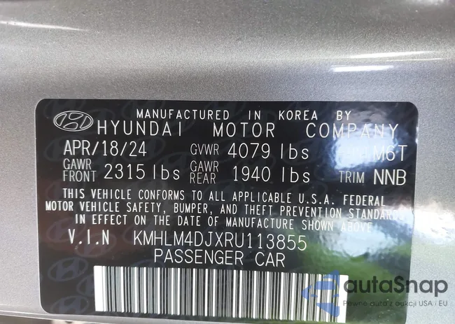 KMHLM4DJXRU113855: 43970710