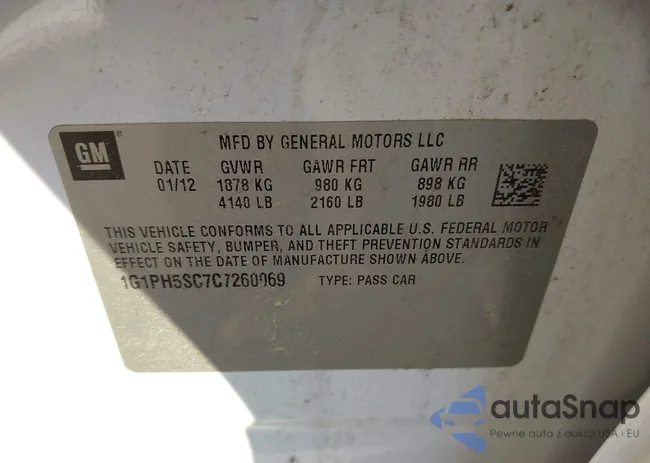 1G1PH5SC7C7260069: 43970852