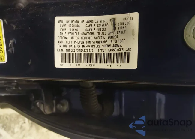 1HGCR2F34DA229427: 43971000