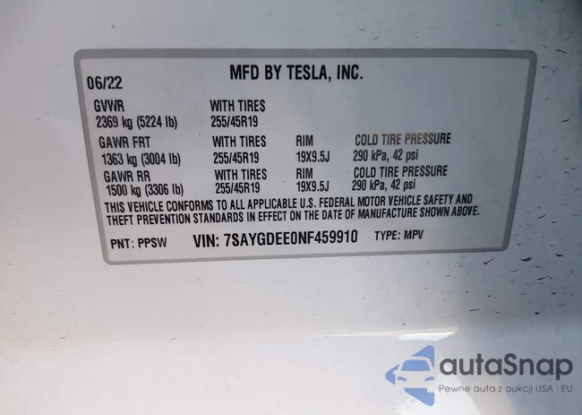 7SAYGDEE0NF459910: 43971814