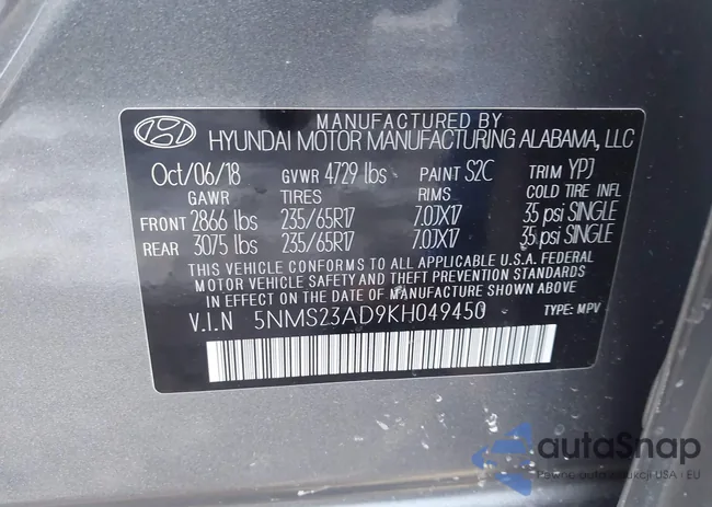 5NMS23AD9KH049450: 43972004