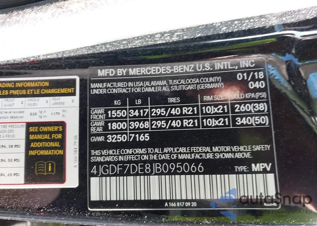 4JGDF7DE8JB095066: 43972009