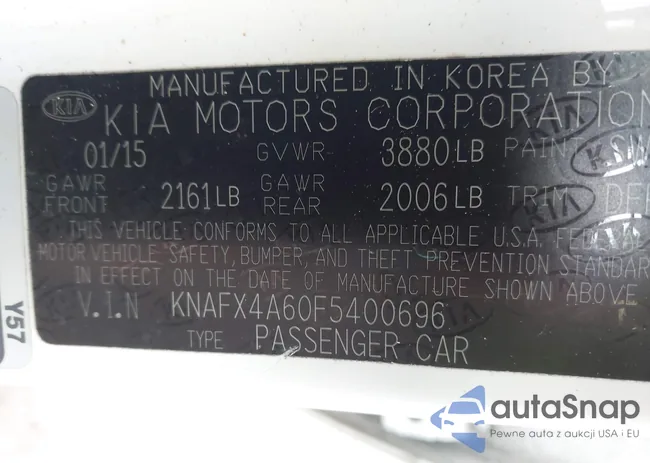 KNAFX4A60F5400696: 43972205