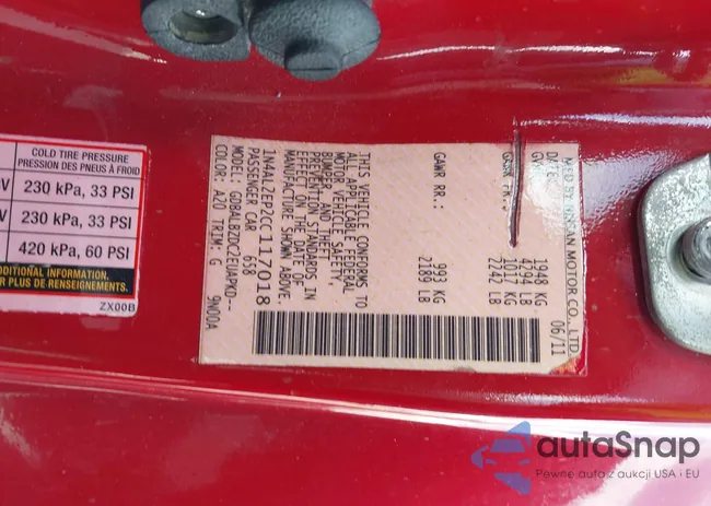 1N4AL2EP2CC117018: 43971362