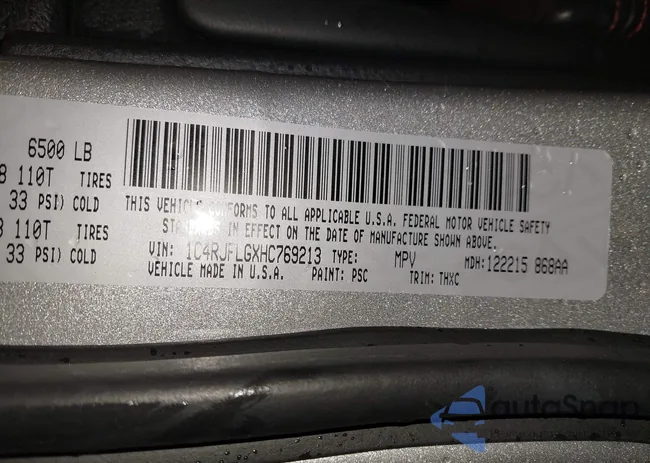 1C4RJFLGXHC769213: 43971458