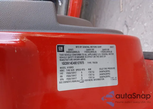 1GCEK14C48E127875: 43971622