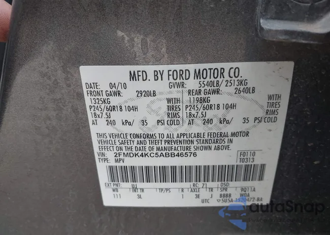 2FMDK4KC5ABB46576: 43971688