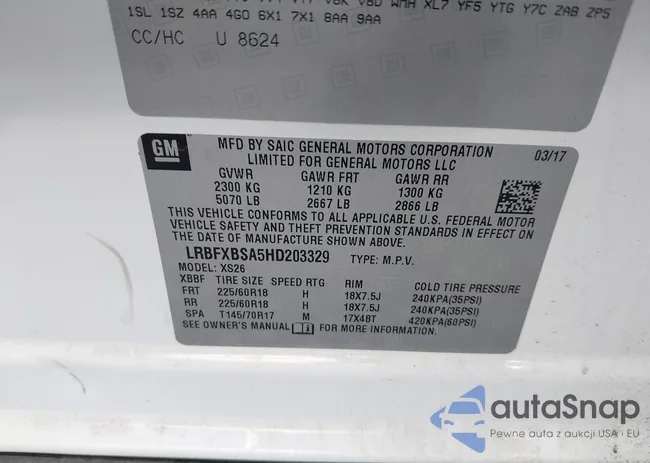 LRBFXBSA5HD203329: 43971694