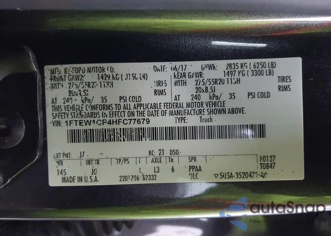 1FTEW1CP4HFC77679: 43972970