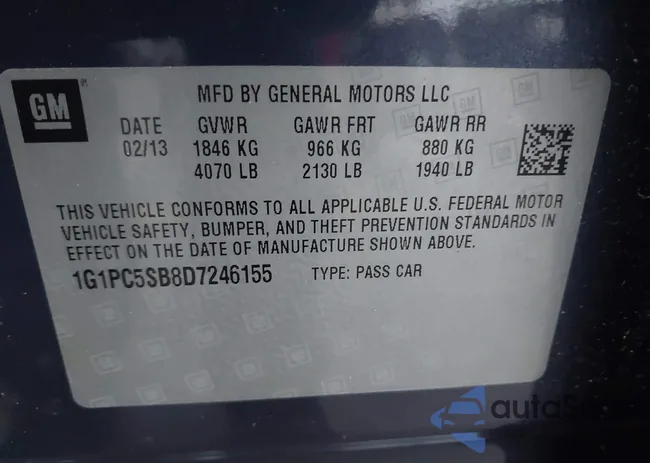 1G1PC5SB8D7246155: 43973261