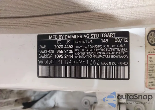 WDDGF4HB9DR251262: 43972391