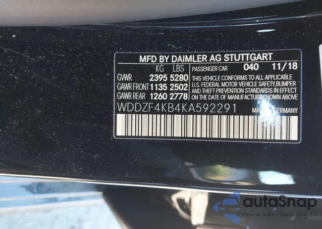 WDDZF4KB4KA592291: 43972505